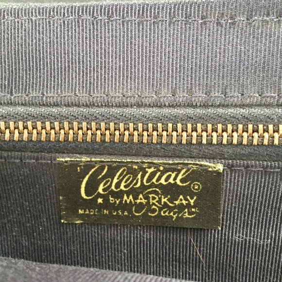 Vintage Celestial by Markay Studded Clutch Bag - Picture 8 of 8